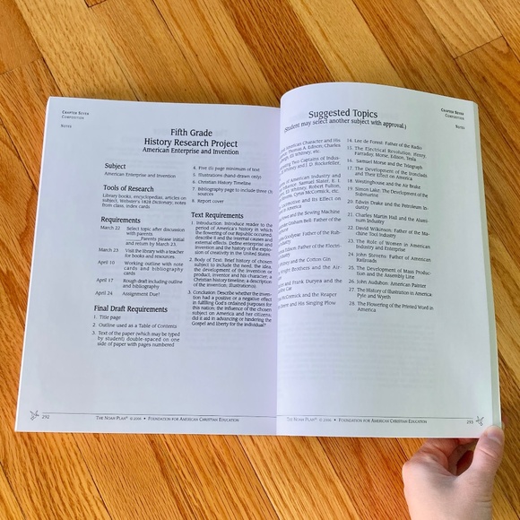 The Noah Plan English Language Curriculum Guide book Kintergarten-12th grade - Picture 9 of 9